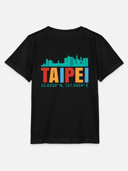 Taipeh - Stanley/Stella Kinder T-Shirt MINI CREATOR - Schwarz