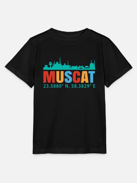 Maskat - Stanley/Stella Kinder T-Shirt MINI CREATOR - Schwarz