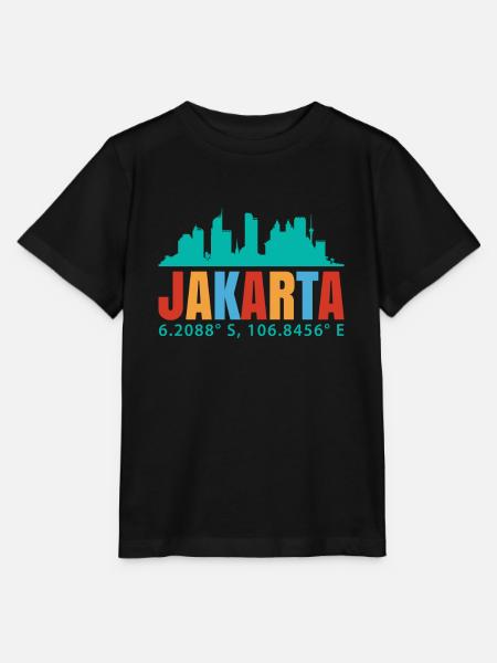 Jakarta - Stanley/Stella Kinder T-Shirt MINI CREATOR - Schwarz