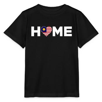 Malaisie Accueil Drapeau de la Malaisie - T-shirt bio MINI CREATOR Stanley/Stella Enfant - noir - Devant - Mikhail (115cm)