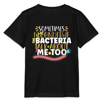 Microbiologist Microbiology Lab Staph Biology - Stanley/Stella MINI CREATOR Kids’ T-Shirt - black - Front - Mikhail (115cm)