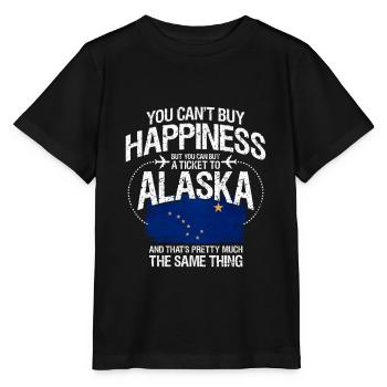 Alaska - Stanley/Stella Kinder T-Shirt MINI CREATOR  - Schwarz - Vorne - Mikhail (115cm)