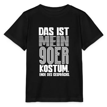 Das Ist Mein 90er Kostüm 90er Jahre - Stanley/Stella Kinder T-Shirt MINI CREATOR  - Schwarz - Vorne - Mikhail (115cm)