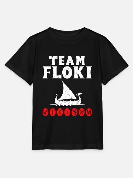 Team Floki der Schiffsbauer - Stanley/Stella Kinder T-Shirt MINI CREATOR - Schwarz