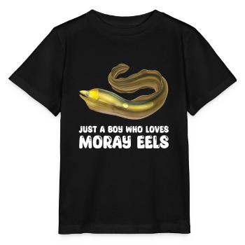 Moray Eel For Boys - Stanley/Stella MINI CREATOR Kids’ T-Shirt - black - Front - Mikhail (115cm)
