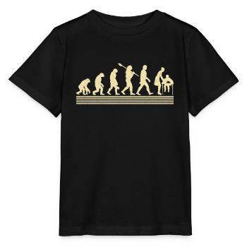 Evolution Of the Middle School Teacher - Stanley/Stella MINI CREATOR Kids’ T-Shirt - black - Front - Mikhail (115cm)