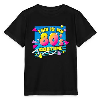 80er Jahre Das Ist Mein 80er Kostüm - Stanley/Stella Kinder T-Shirt MINI CREATOR  - Schwarz - Vorne - Mikhail (115cm)