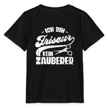 Ich Bin Friseur - Stanley/Stella Kinder T-Shirt MINI CREATOR  - Schwarz - Vorne - Mikhail (115cm)