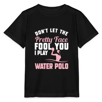 Don't Let The Pretty Face Fool You Funny Water - T-shirt bio MINI CREATOR Stanley/Stella Enfant - noir - Devant - Mikhail (115cm)
