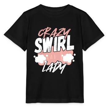 Crazy Swirl Lady Savon Fabrication Savon Cuisson - T-shirt bio MINI CREATOR Stanley/Stella Enfant - noir - Devant - Mikhail (115cm)