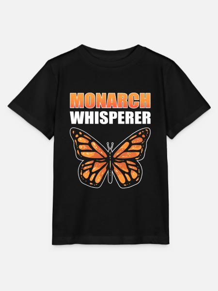 Monarch Whisperer Monarch Butterfly - Stanley/Stella Kinder T-Shirt MINI CREATOR  - Schwarz