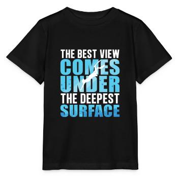 Meilleure vue sous la surface la plus profonde - T-shirt bio MINI CREATOR Stanley/Stella Enfant - noir - Devant - Mikhail (115cm)