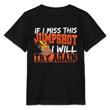 Basket-ball Basketteur Joueur de basket-ball Slamdun - T-shirt bio MINI CREATOR Stanley/Stella Enfant - noir - Devant - Mikhail (115cm)