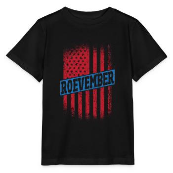 Roevember Election November Politic - Stanley/Stella MINI CREATOR Kids’ T-Shirt - black - Front - Mikhail (115cm)