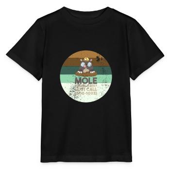 Maulwurf Maulwürfe Chemie - Stanley/Stella Kinder T-Shirt MINI CREATOR  - Schwarz - Vorne - Mikhail (115cm)