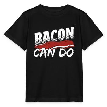 Speck Schinken Eier Schwein - Stanley/Stella Kinder T-Shirt MINI CREATOR  - Schwarz - Vorne - Mikhail (115cm)