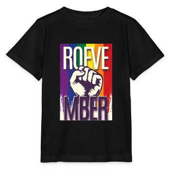 Élection de Roevember Politique de novembre - T-shirt bio MINI CREATOR Stanley/Stella Enfant - noir - Devant - Mikhail (115cm)