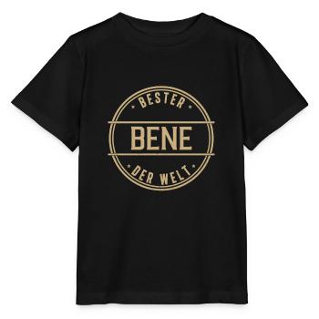 Bester Bene Der Welt Funny Men's Name - Stanley/Stella MINI CREATOR Kids’ T-Shirt - black - Front - Mikhail (115cm)