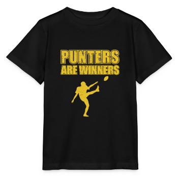Motivational Football Winners A Special Teams - Stanley/Stella MINI CREATOR Kids’ T-Shirt - black - Front - Mikhail (115cm)