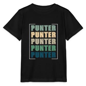 Vintage Retro Football Punters A Special Teams - Stanley/Stella MINI CREATOR Kids’ T-Shirt - black - Front - Mikhail (115cm)