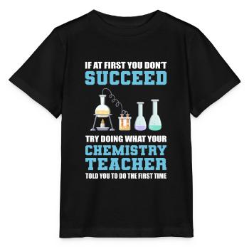 Chemistry Teacher Science Teacher - Stanley/Stella Kinder T-Shirt MINI CREATOR  - Schwarz - Vorne - Mikhail (115cm)
