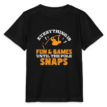 Jeux et divertissements jusqu'à ce que le pôle - T-shirt bio MINI CREATOR Stanley/Stella Enfant - noir - Devant - Mikhail (115cm)