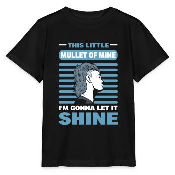 Ce petit mulet à moi, je vais le laisser briller - T-shirt bio MINI CREATOR Stanley/Stella Enfant - noir - Devant - Mikhail (115cm)