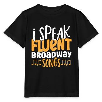 Broadway Musical Lover Musical Theater - T-shirt bio MINI CREATOR Stanley/Stella Enfant - noir - Devant - Mikhail (115cm)