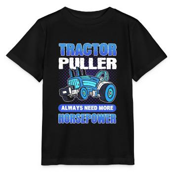 Tractor ziehen Traktor ziehen Traktorziehen Truck - Stanley/Stella Kinder T-Shirt MINI CREATOR  - Schwarz - Vorne - Mikhail (115cm)