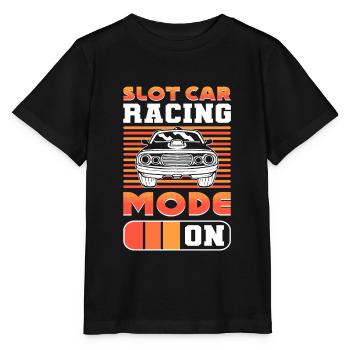 Slot Car Rennen Slot Car Race Slotcar Rennen - Stanley/Stella Kinder T-Shirt MINI CREATOR  - Schwarz - Vorne - Mikhail (115cm)
