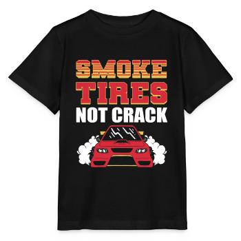 Driftende Driften Autorennen Burnout Extremer - Stanley/Stella Kinder T-Shirt MINI CREATOR  - Schwarz - Vorne - Mikhail (115cm)