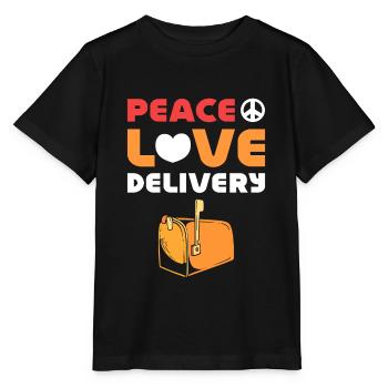 Travailleurs des postes Facteurs Postes - T-shirt bio MINI CREATOR Stanley/Stella Enfant - noir - Devant - Mikhail (115cm)