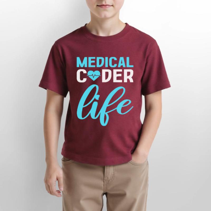 Medical Coder Life Clinical Coder Medical Coding Stanley/Stella Kinder T-Shirt MINI CREATOR 
