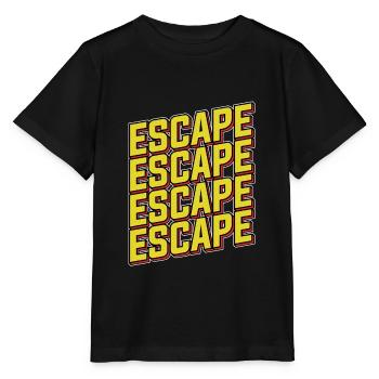 Escape Room Escape Room Lover Escaping - Stanley/Stella MINI CREATOR Kids’ T-Shirt - black - Front - Mikhail (115cm)
