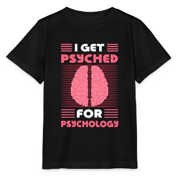 Psychologue École Psychologue Psychothérapeute - T-shirt bio MINI CREATOR Stanley/Stella Enfant - noir - Devant - Mikhail (115cm)