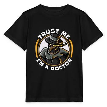 Pest Doktor Pest Doktor Maske Medikamente - Stanley/Stella Kinder T-Shirt MINI CREATOR  - Schwarz - Vorne - Mikhail (115cm)