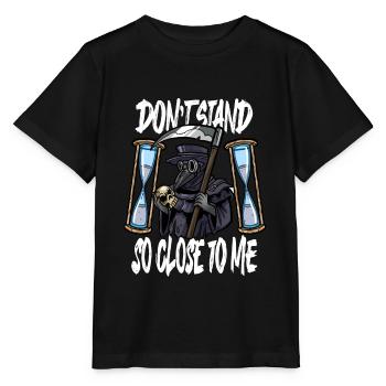 Seuchendoktor-Outfit Seuchendoktor-Maske Medikamente - Stanley/Stella Kinder T-Shirt MINI CREATOR  - Schwarz - Vorne - Mikhail (115cm)