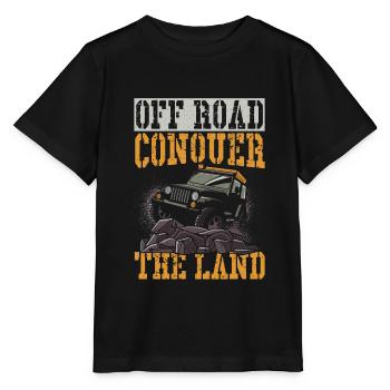 Tout-terrain Conquérir le terrain Hors route - T-shirt bio MINI CREATOR Stanley/Stella Enfant - noir - Devant - Mikhail (115cm)