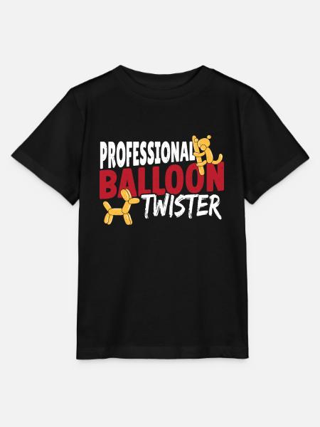 Professioneller Ballonverdreher Ballonverdreher - Stanley/Stella Kinder T-Shirt MINI CREATOR - Schwarz