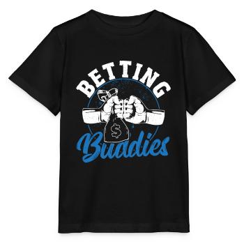 Betting Buddies Sports Betting Parlay Picks - Stanley/Stella MINI CREATOR Kids’ T-Shirt - black - Front - Mikhail (115cm)