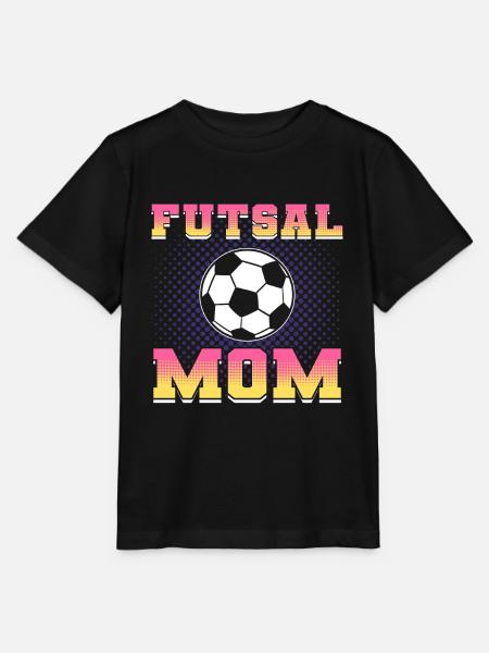 Futsal Mom Futsal Hallenfußball - Stanley/Stella Kinder T-Shirt MINI CREATOR - Schwarz