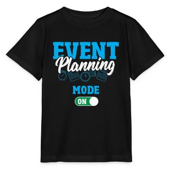 Event Planning Mode On Event Planning Event - Stanley/Stella MINI CREATOR Kids’ T-Shirt - black - Front - Mikhail (115cm)