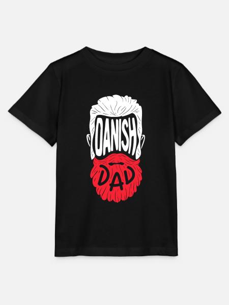 Danish Dad - Stanley/Stella Kinder T-Shirt MINI CREATOR  - Schwarz