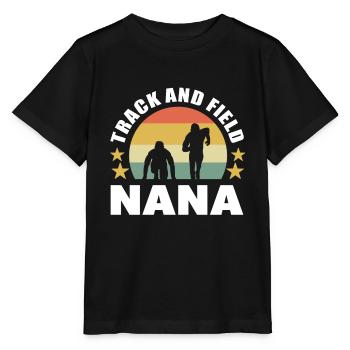 Athletics Track And Field Nana Marathon Running - Stanley/Stella MINI CREATOR Kids’ T-Shirt - black - Front - Mikhail (115cm)