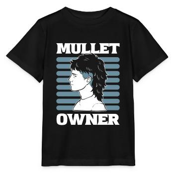 Mullet Propriétaire Coiffure Mullet Pride - T-shirt bio MINI CREATOR Stanley/Stella Enfant - noir - Devant - Mikhail (115cm)