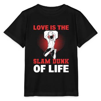 Basket Couple Love Basketball Must Haves for - Stanley/Stella MINI CREATOR Kids’ T-Shirt - black - Front - Mikhail (115cm)
