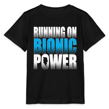 Courir sur Bionic Rehab Custom Parts Bionic Knee - T-shirt bio MINI CREATOR Stanley/Stella Enfant - noir - Devant - Mikhail (115cm)
