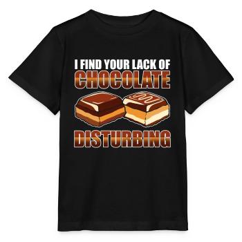 Schokoriegel Junk Food Sugar Chocolate Buddies - Stanley/Stella Kinder T-Shirt MINI CREATOR  - Schwarz - Vorne - Mikhail (115cm)