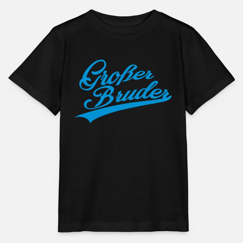 Großer Bruder - Stanley/Stella Kinder T-Shirt MINI CREATOR  - Schwarz