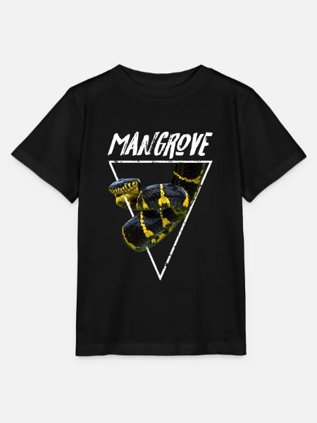 Mangrove Snake Venomous Snake Keeper - Stanley/Stella MINI CREATOR Kids’ T-Shirt - black